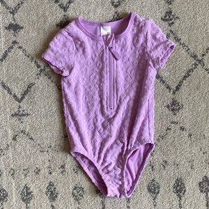 Purple Kids One Piece swim